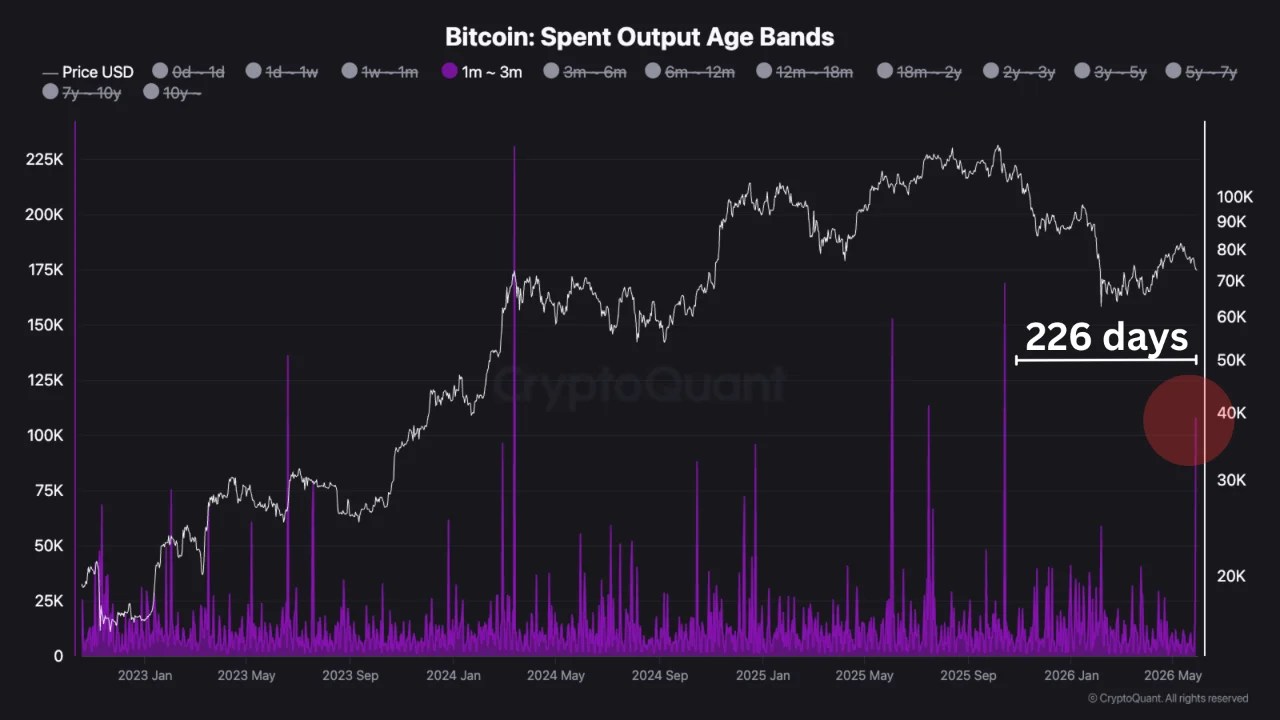 Bitcoin Short-Term Holders Move 107,760 BTC In A Single Day — Details