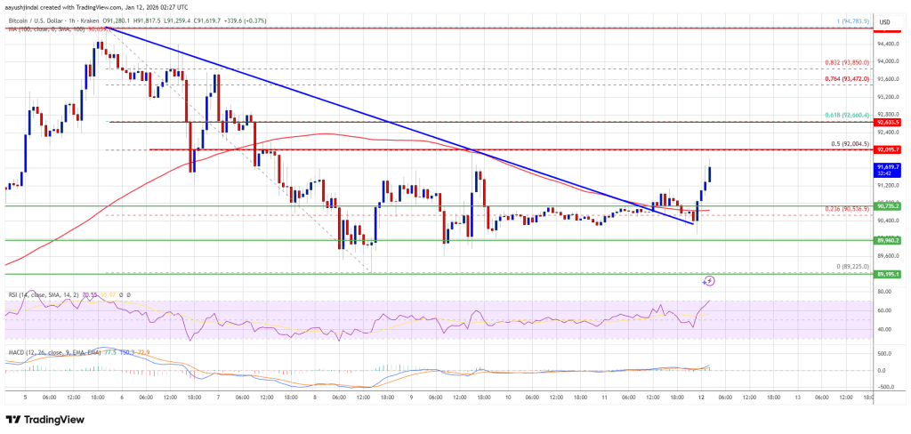 Bitcoin Price Recovery Bid Emerges, Resistance Still Looms Large