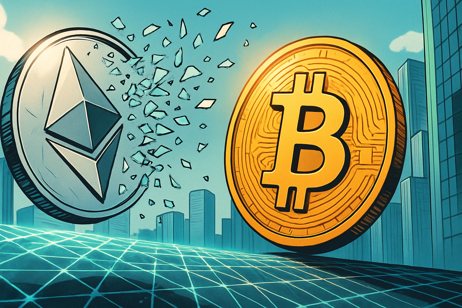 分析Messari 十萬字年度報告（二）：ETH 跑輸 BTC，是邊緣化還是定價困境？