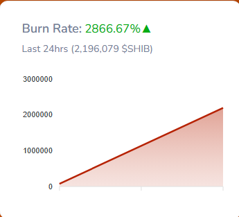 Shiba Inu burn rate soars