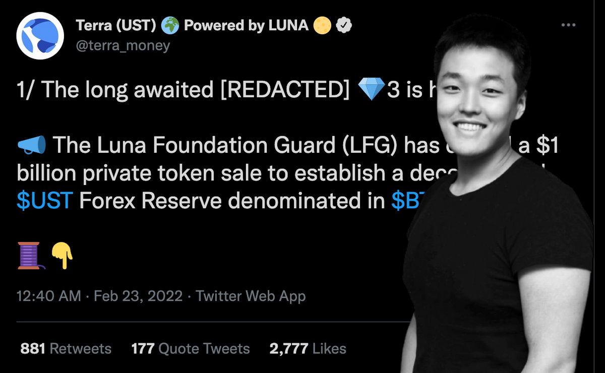 比特币突破 10 亿美元，Luna 基金会会做什么？