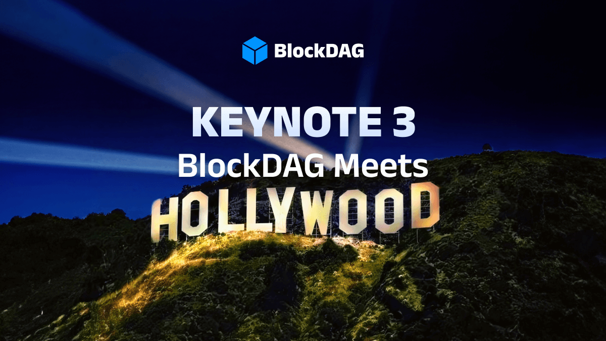 BlockDAG Readies Keynote 3 with Hollywood Talent! Plus, Updates on AAVE Fee Switch & ICP Price Targets