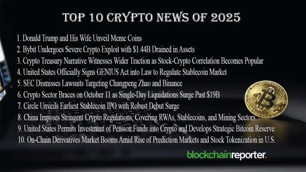 Top 10 Crypto News of 2025