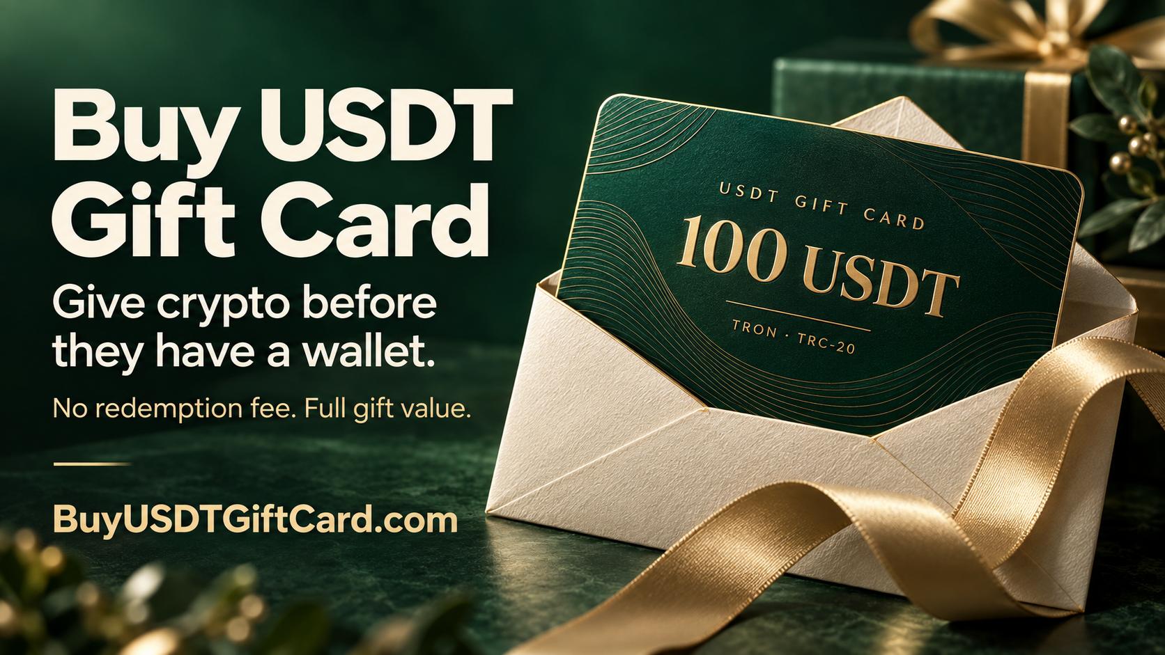 Buy USDT Gift Card: USDT Gift Card Announces Digital Gifting Service With Free Redemption