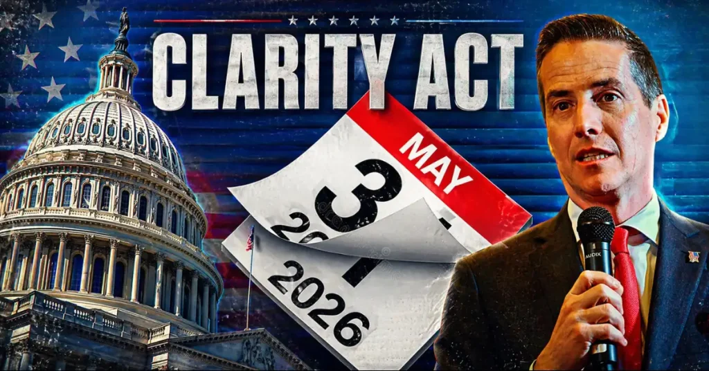 Clarity Act News: Why Crypto’s Most Important Bill Is Stalling at 50/50 Odds Despite Presidential Backing