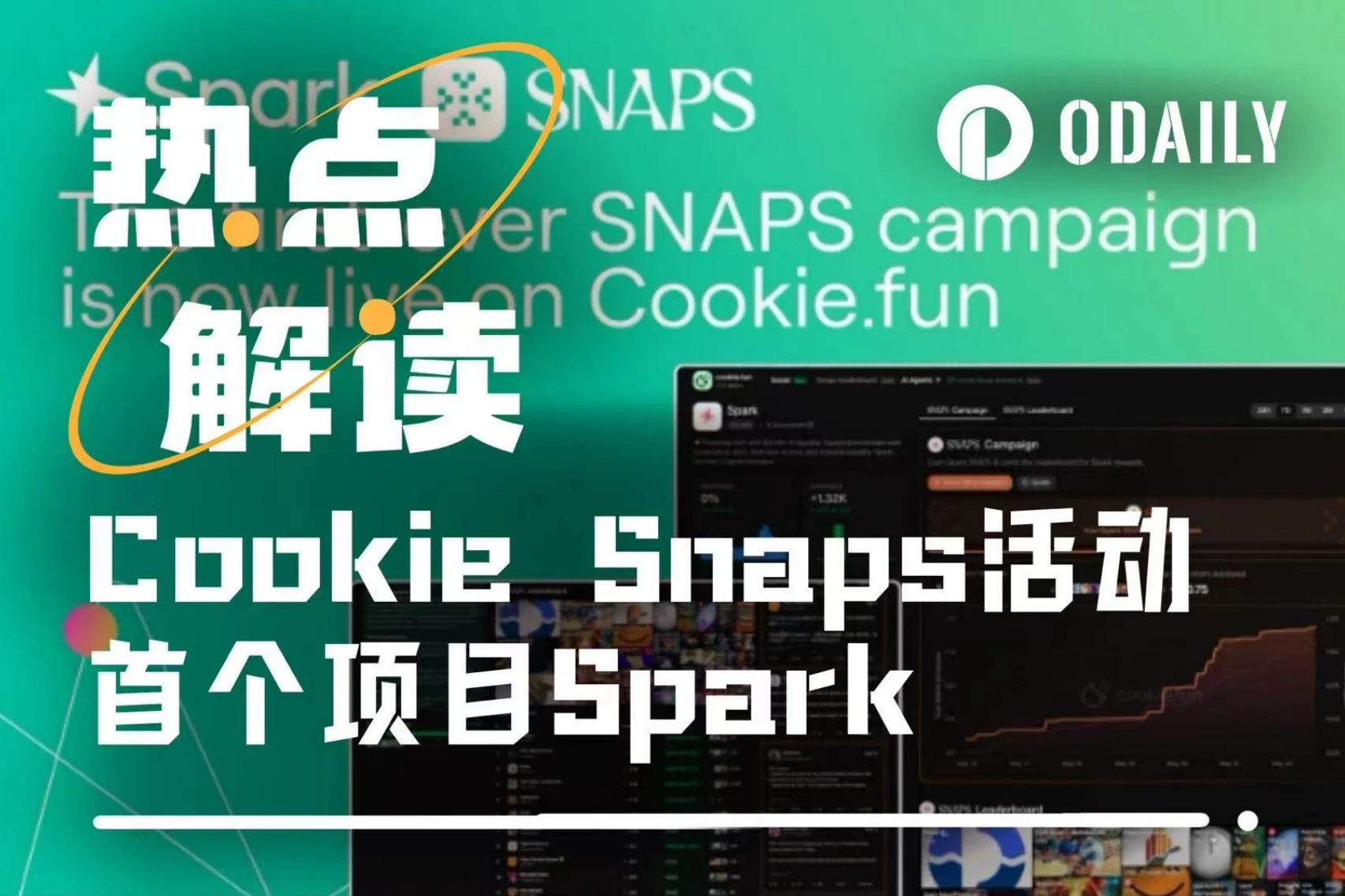 最新“大毛”：Cookie首个合作项目Spark刷分攻略