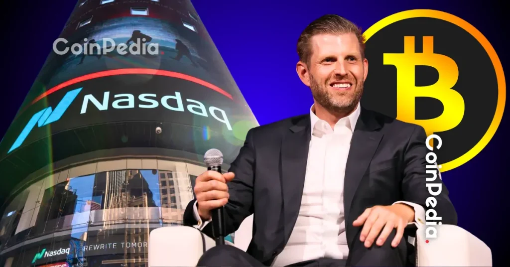 “Just Getting Started”: Eric Trump’s American Bitcoin Posts Sharp Q3 Revenue Jump