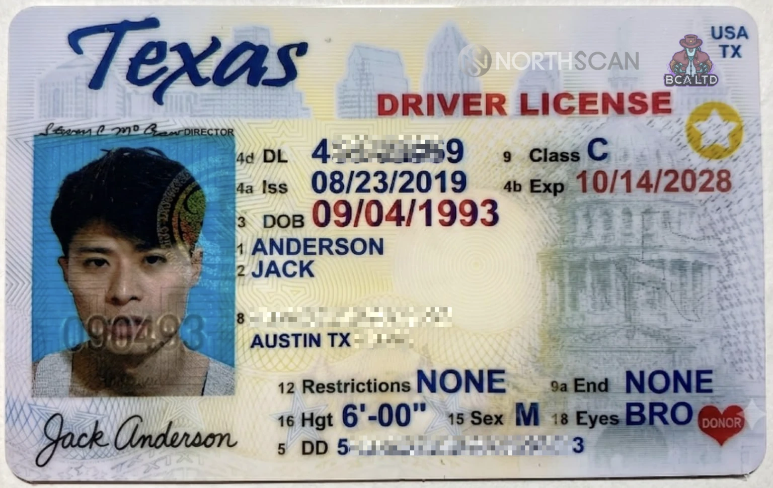 Lazarus Jack&rsquo;s Fake License
