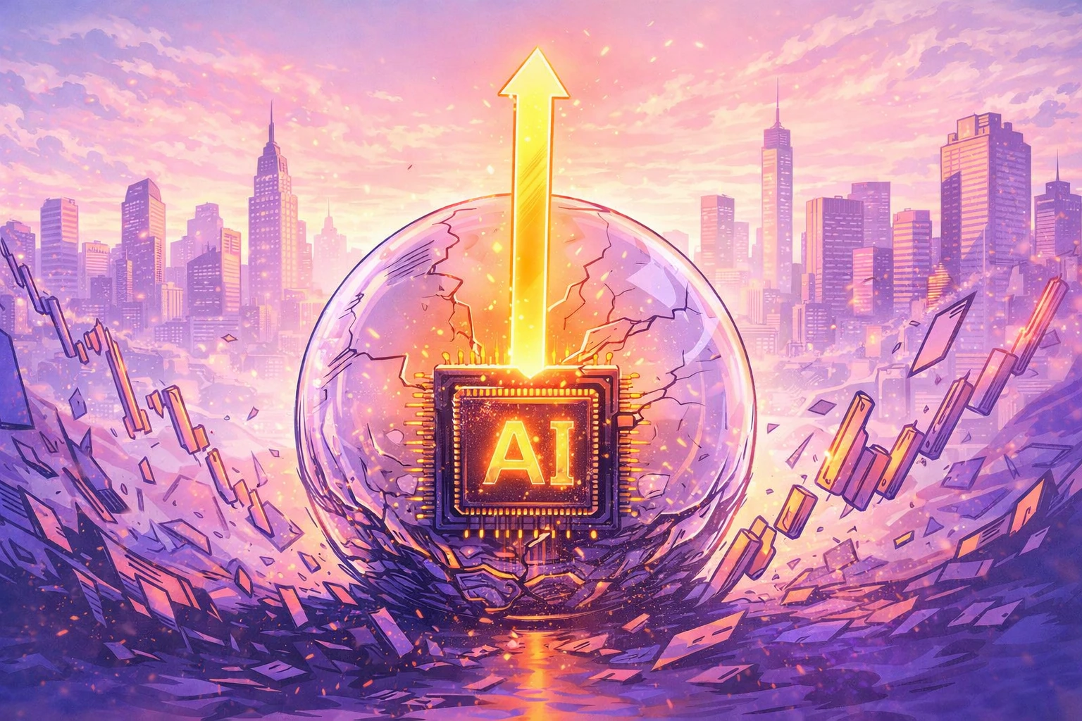 彭博統整華爾街50家機構2026年預期：AI帶動全球平均成長3%，估值高風險仍需警惕