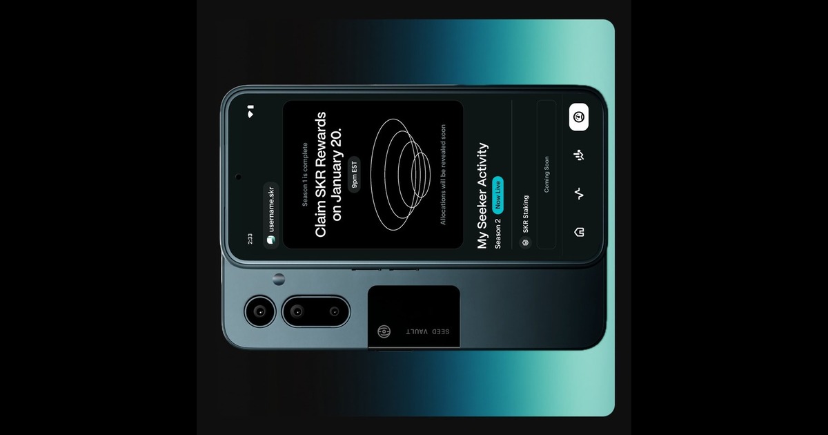 ソラナ・モバイルの独自トークンSKR、1月21日にリリース予定