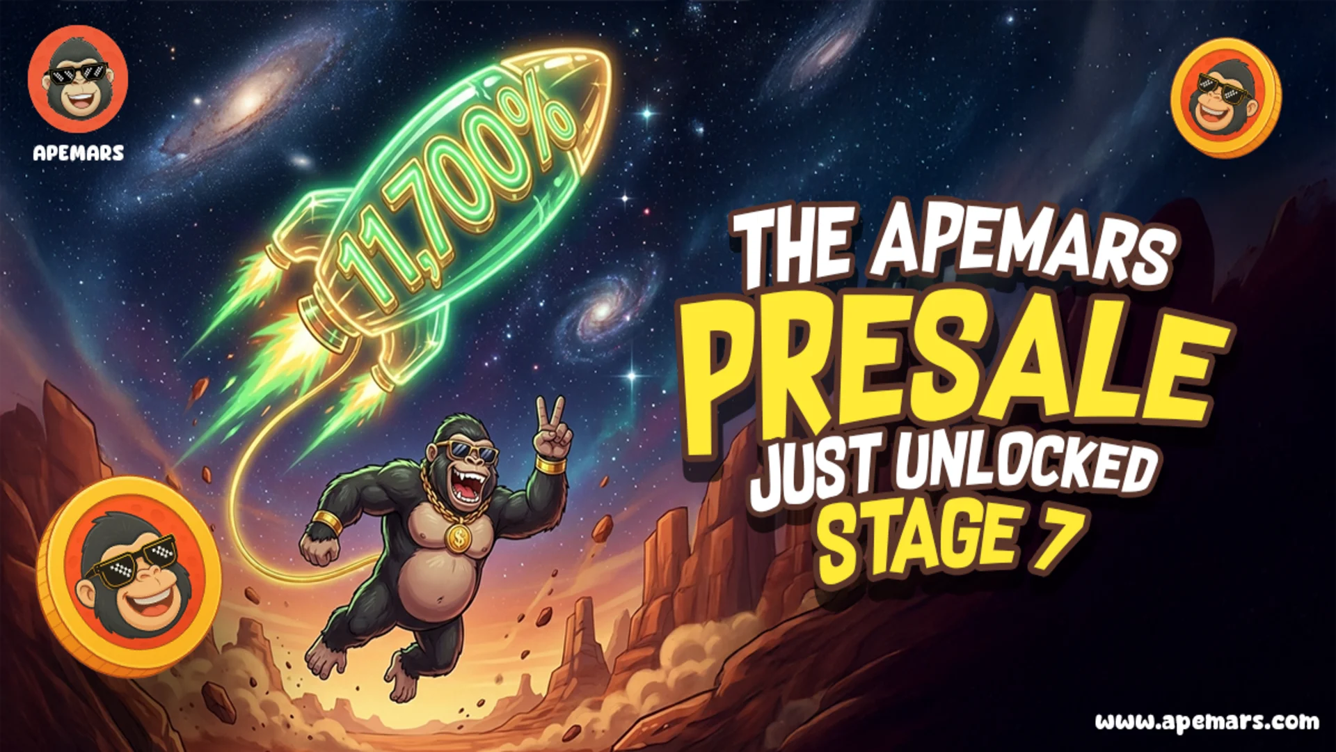 Best Crypto to Buy Now: APEMARS ($APRZ) Emerges as Millionaire Maker While Bitcoin and XRP Cool Off – Stage 7 Live Now