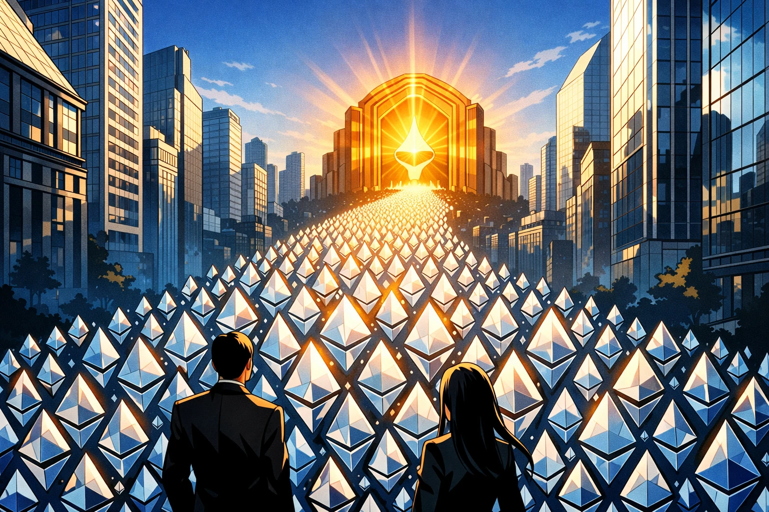 以太坊質押市場爆炸！166 萬枚 ETH 排隊進入、退出隊列幾乎清空，ETH 大漲在即？