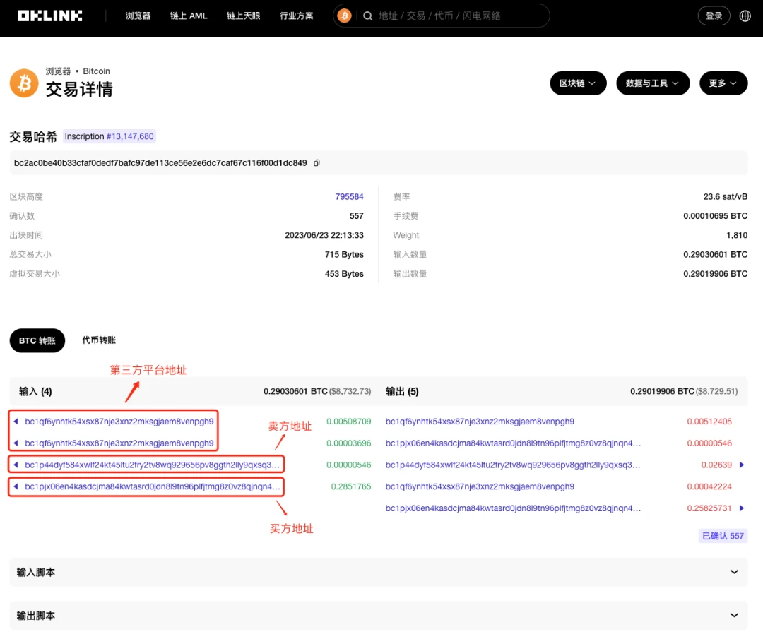 欧科云链：BRC-20交易并不适用BTC-UTXO标签模型