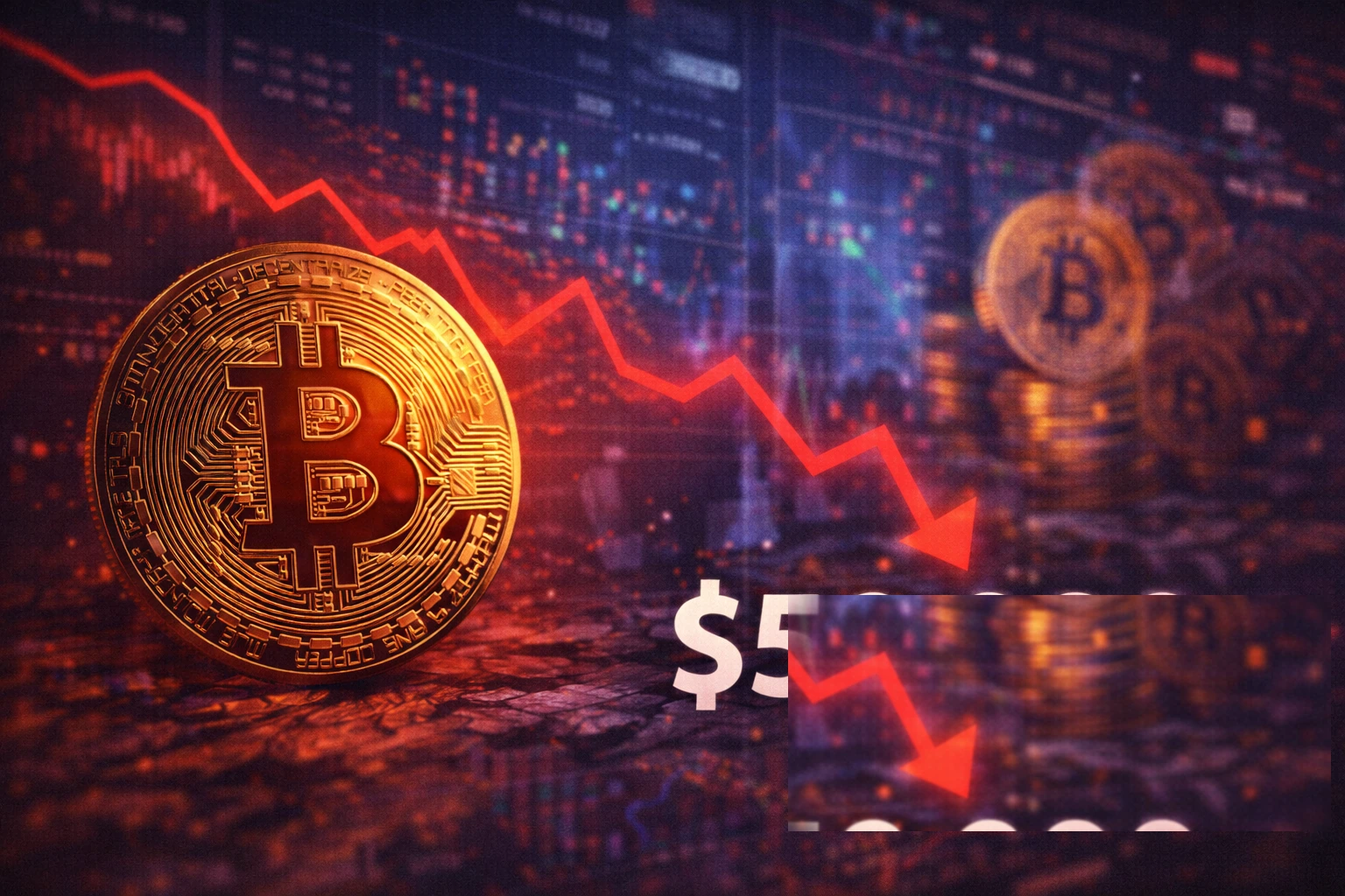 分析師警告：比特幣多頭希望已經結束，做好下探五萬美元的準備