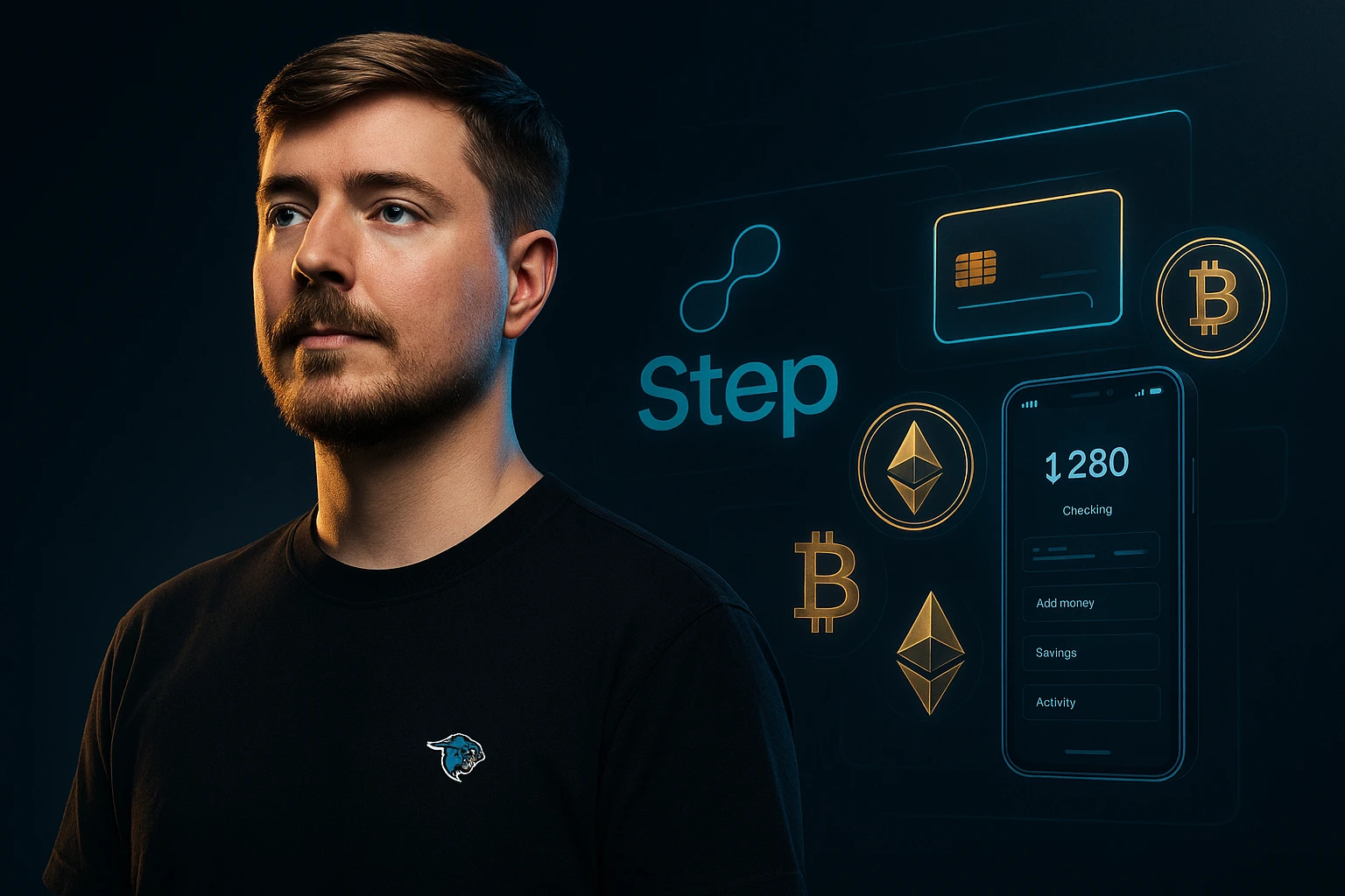 MrBeast 收購 Z 世代銀行 App「Step」，頂級創作者跨足金融科技
