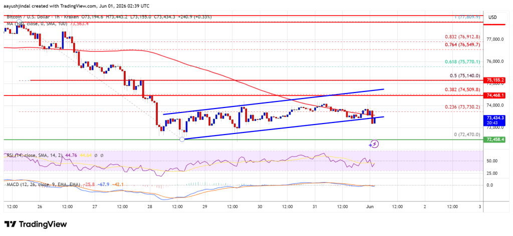 Bitcoin Price Teeters Near The Edge As Bears Eye Another Breakdown