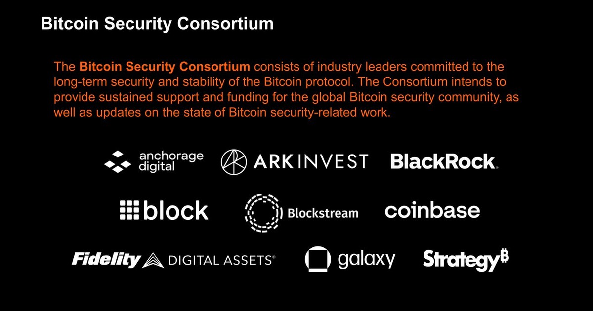 ストラテジーやブラックロックなど9社、ビットコイン安全保障団体を設立