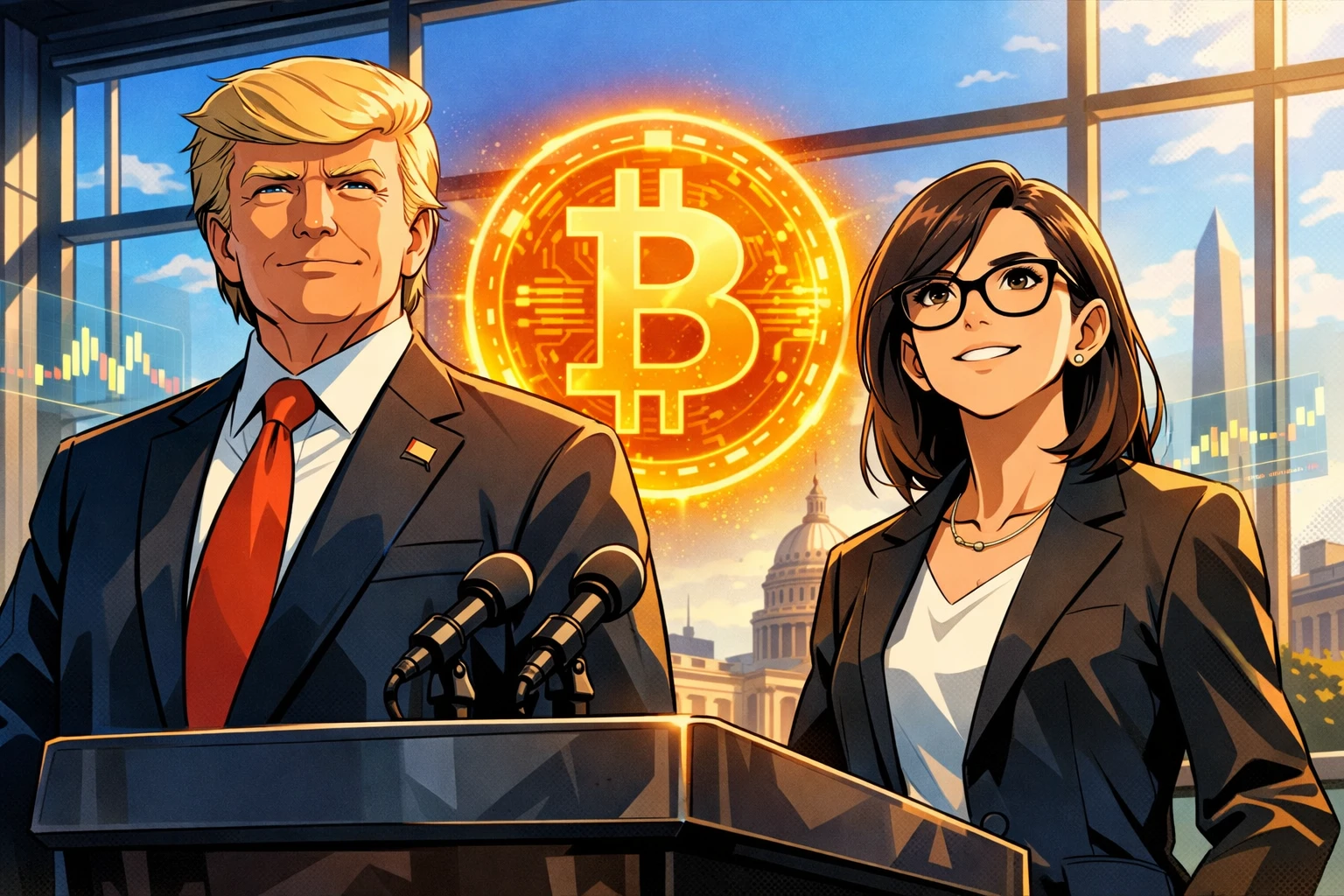 女股神預言美國：川普將買入100萬枚BTC作為比特幣國家儲備