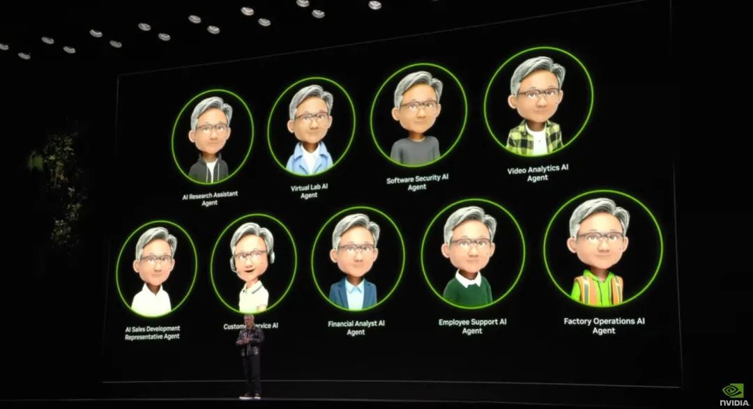 官宣超强GPU、AI超级计算机等重磅产品后，黄仁勋：AI代理“可能带来万亿美元的商机”