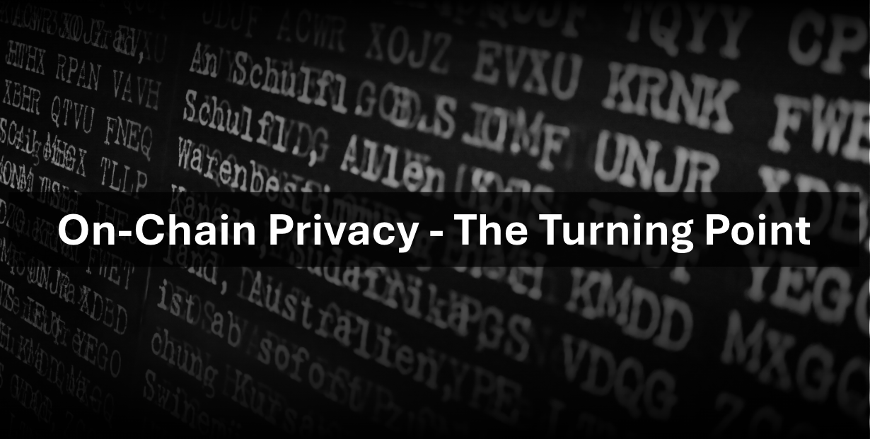 链上隐私：从“可有可无”到“必不可少”