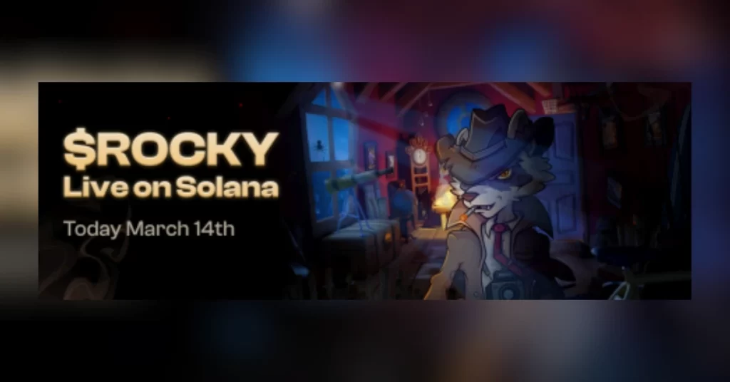 Wall Street’s Trash Becomes Crypto’s Treasure: $ROCKY Memecoin Hits Solana on March 14