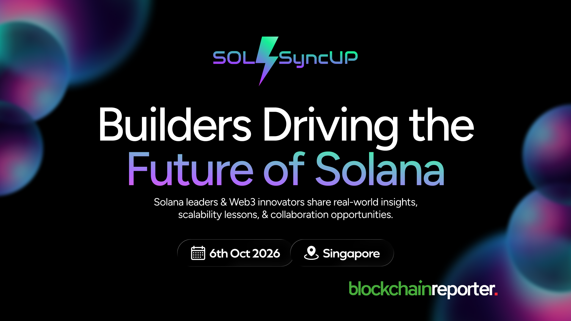 Sol SyncUp Hosts Infrastructure Summit Singapore to Standardize DePIN Architecture