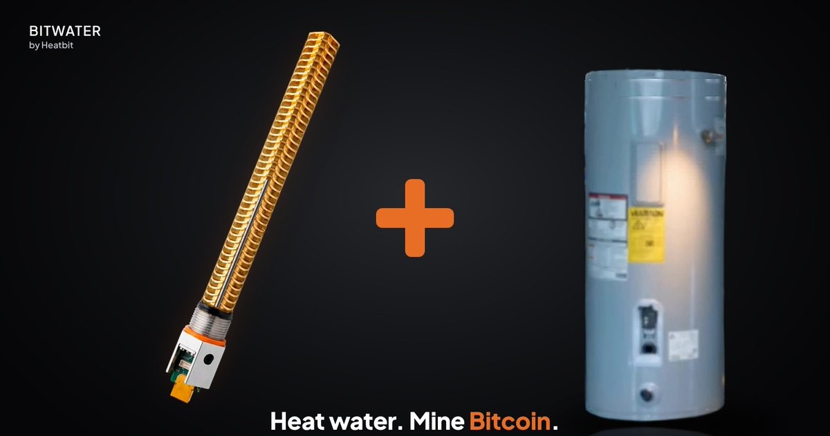 ビットコイン採掘の熱で湯を沸かす温水器用ヒーター、『Bitwater』装置が登場