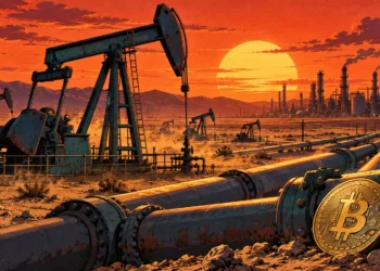 比特幣交易員緊盯原油價格！WTI 收斂三角逼近引爆點