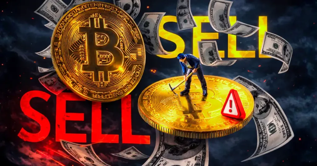Bitcoin Sell-Off Begins as Miners Sell Over 15,000 BTC in Q1 2026