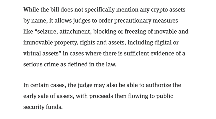 Brazil Signs Law Allowing Seizure of Bitcoin and Crypto Linked to Crime
