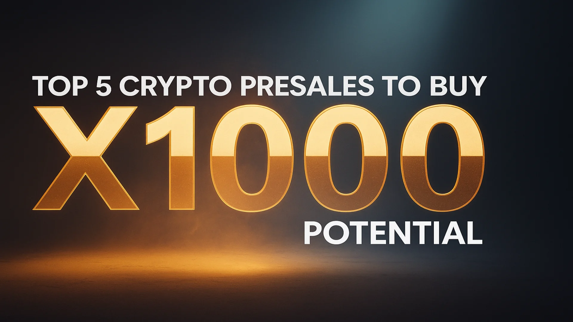 Top 5 Crypto Presales to Buy [X1000 Potential]