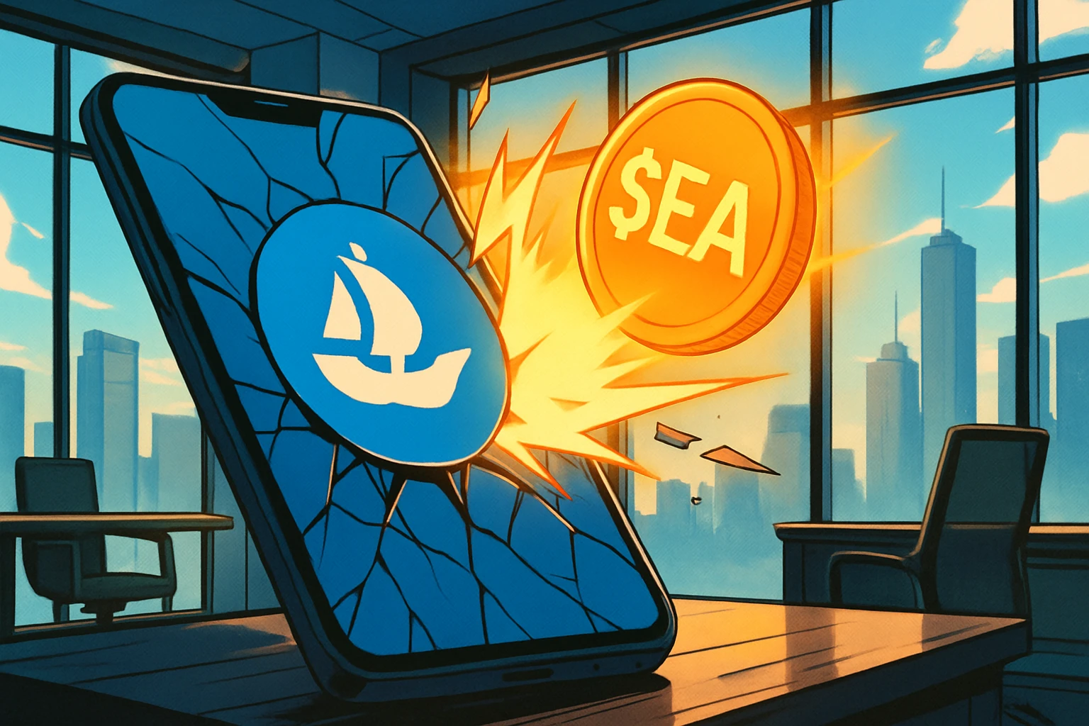 更新》Coinbase 洩露「OpenSea 平台幣 $SEA」ICO 計劃？OpenSea 回應：假的！