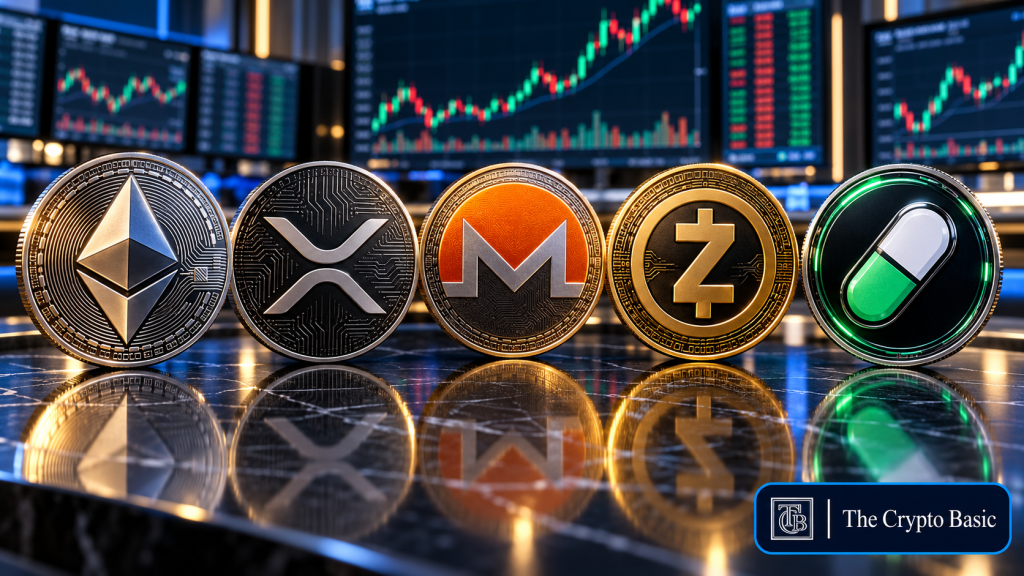 Crypto Price Analysis, ETH, XRP, XMR, ZEC and PUMP, October 21: Zcash Jumps, XRP MACD Weakness Eases, Ethereum Rebound, While Monero Pulls Back