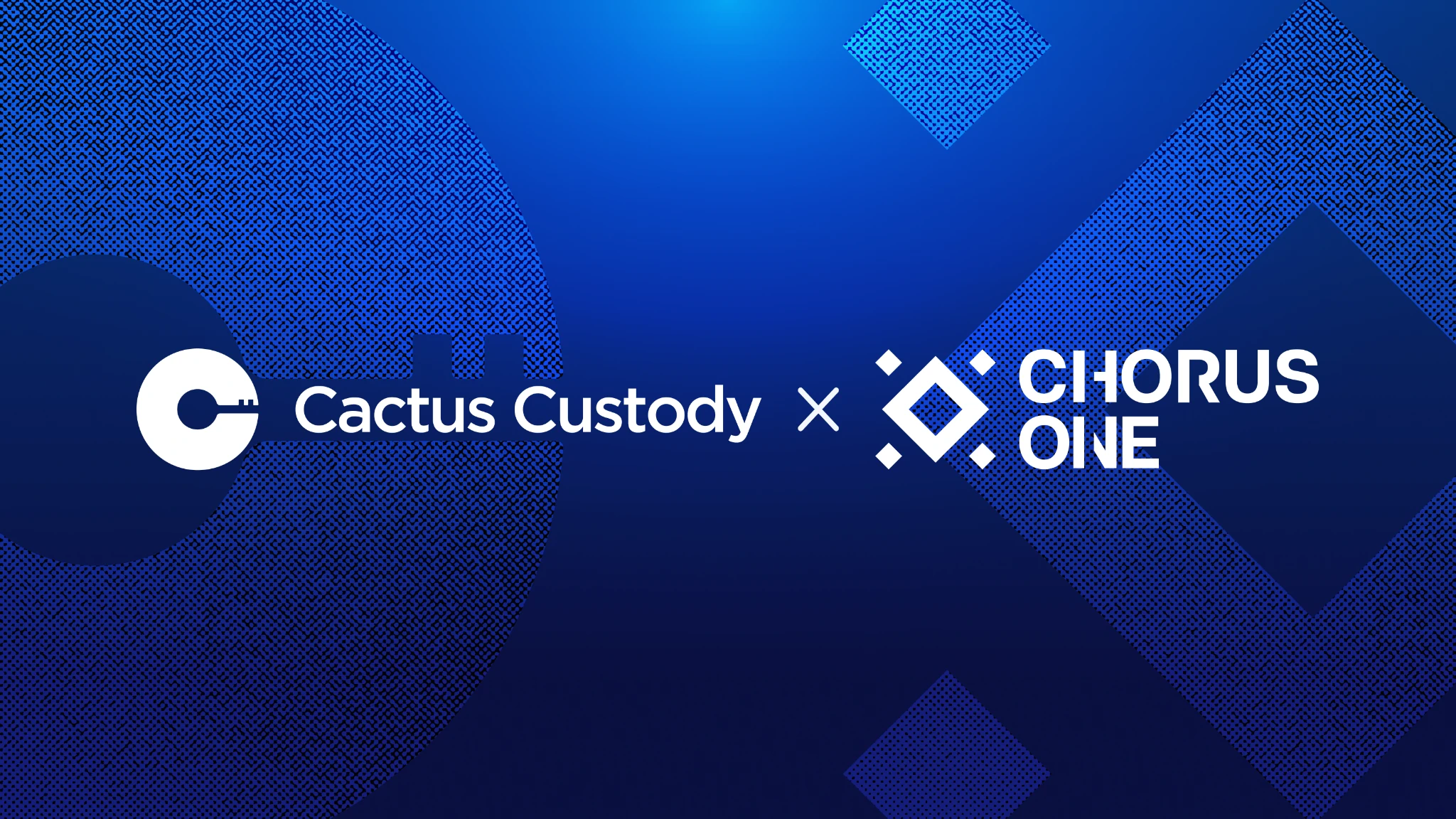 Cactus Custody携手Chorus One革新机构以太坊质押体验