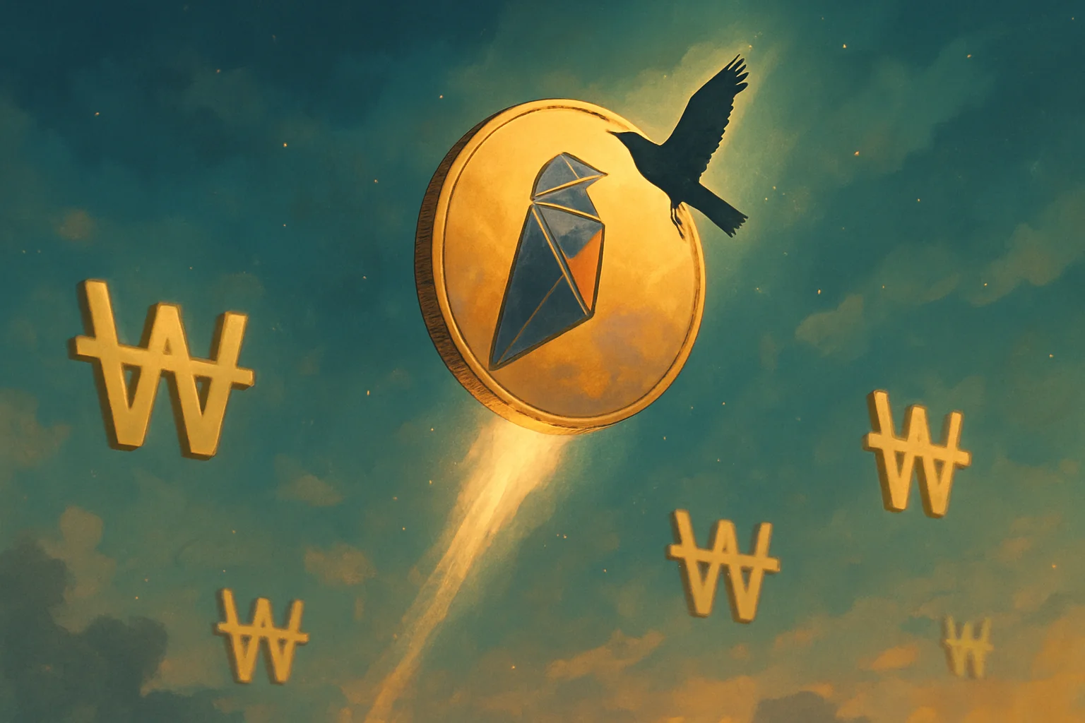 Upbit 上市Ravencoin韓元交易對，RVN暴漲104%、沈默礦工收益爆衝三倍