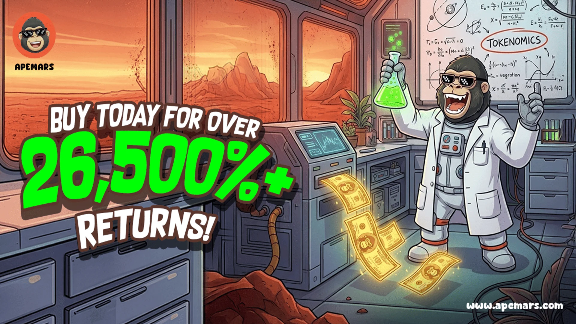 Turn $30K into $8M with APEMARS Stage 2: Act Now Before Tokens Sell Out! The Best Crypto to Invest In as CRO and BNB Struggle