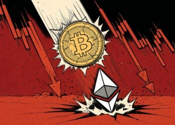 快訊》美股加密齊跳水！比特幣失守 7.7 萬美元、以太坊跌破 $2300，全網爆倉近 2.5 億鎂