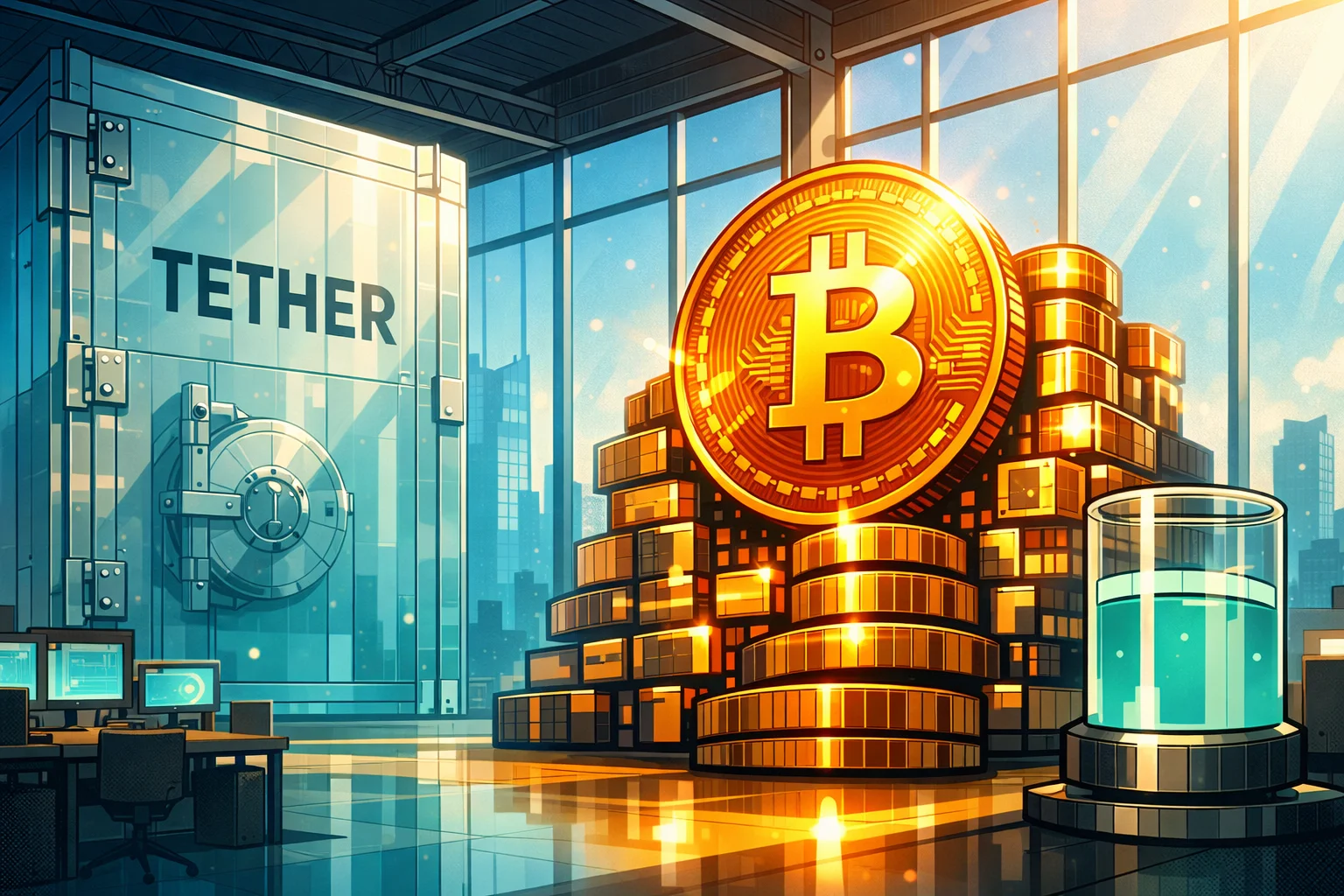 Tether 宣布 Q4 加倉 8888 枚比特幣，BTC 總持倉量逼近 12 萬枚