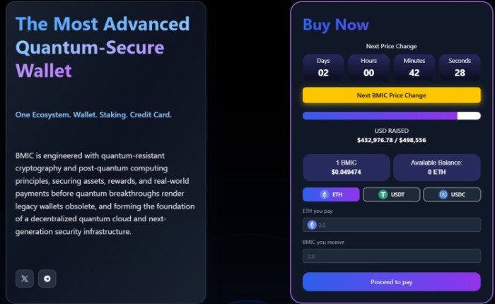 Vitalik Buterin: ‘ETH Devs Need to Move Past Clone Chains’ as BMIC Keeps Pumping