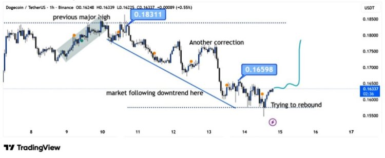 Dogecoin Price Could Bounce Very Quickly If This Happens At $0.166