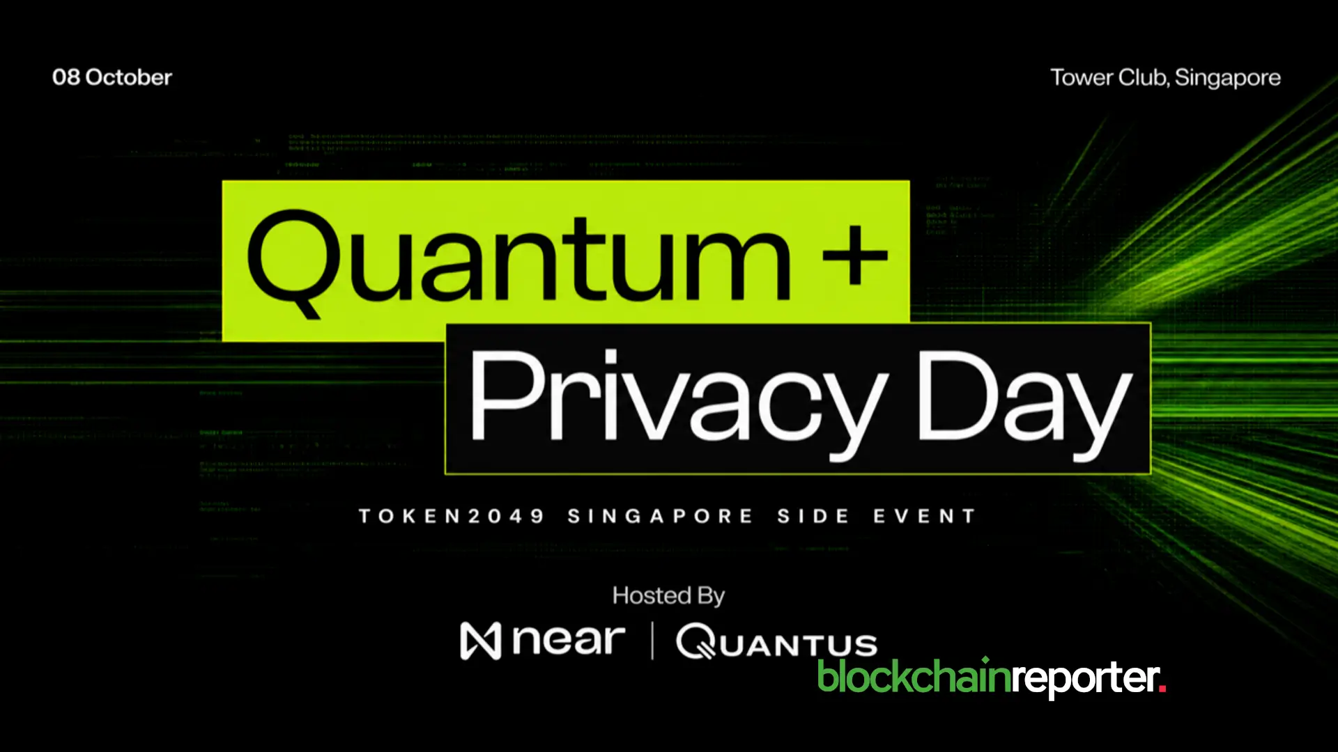 Crypto’s Post-Quantum Shift and Privacy Renaissance Take Center Stage at Quantus and NEAR’s Quantum + Privacy Day at TOKEN2049 Singapore