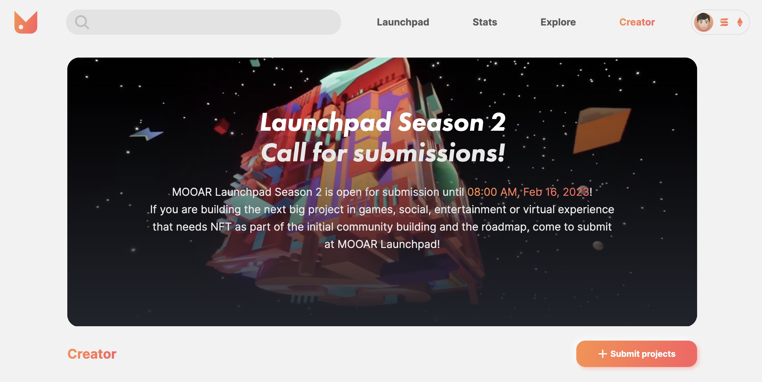 发掘下一个STEPN？一文详解MOOAR Launchpad第二期活动