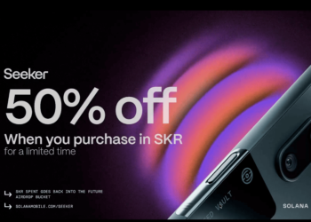 Solana手機Seeker半價！限用SKR購買限時一週，代幣單日暴漲31%