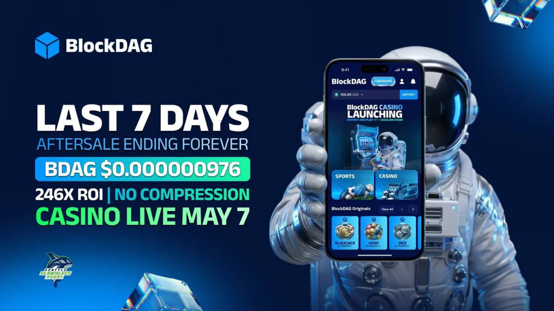 XRP Eyes Breakout, Chainlink Stalls, but BlockDAG Steals the Spotlight with Crypto’s First-Ever Layer-1 Casino and 246x Potential!