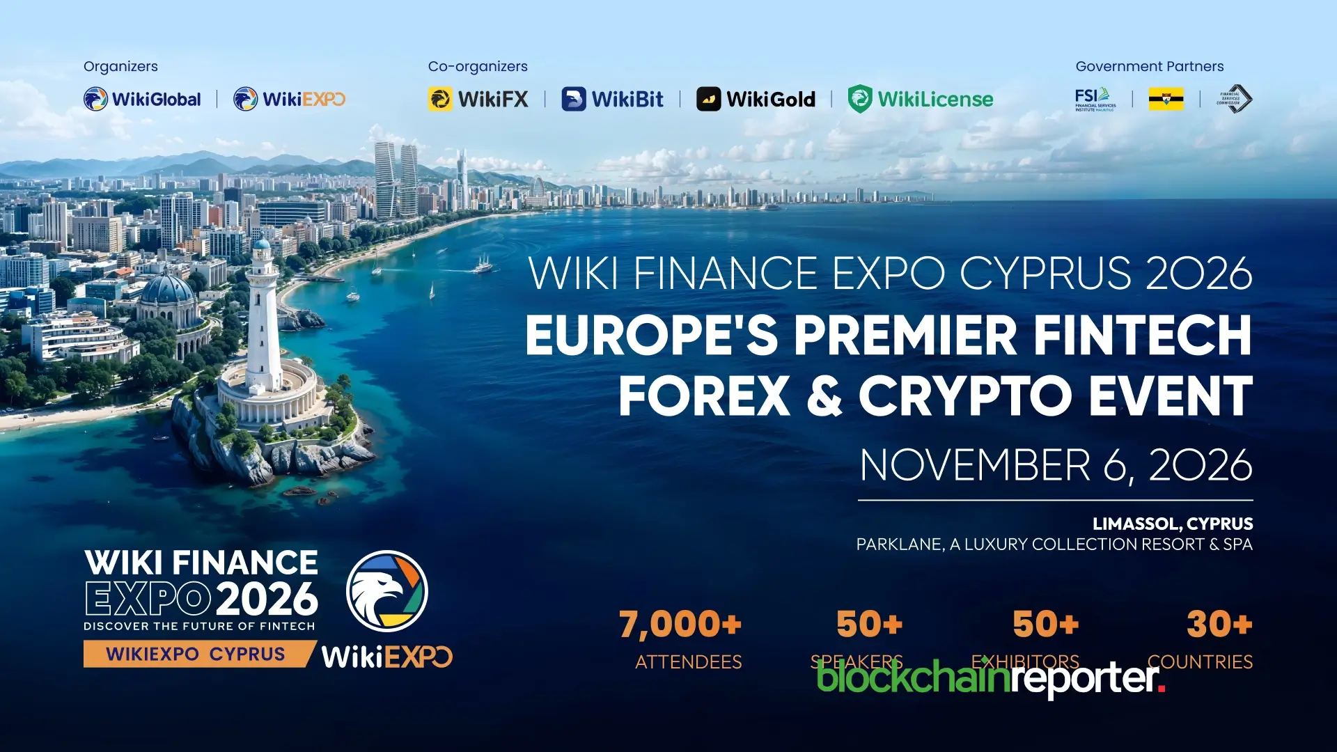 Europe’s Premier FX, Crypto & Fintech Event – Wiki Finance Expo Cyprus 2026 is Coming to Limassol This November!