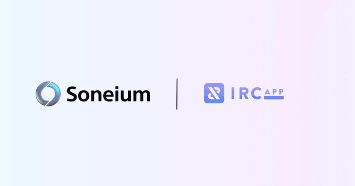 Soneium基盤のファンダムアプリ「IRC APP」公開　SNS応援をオンチェーン管理