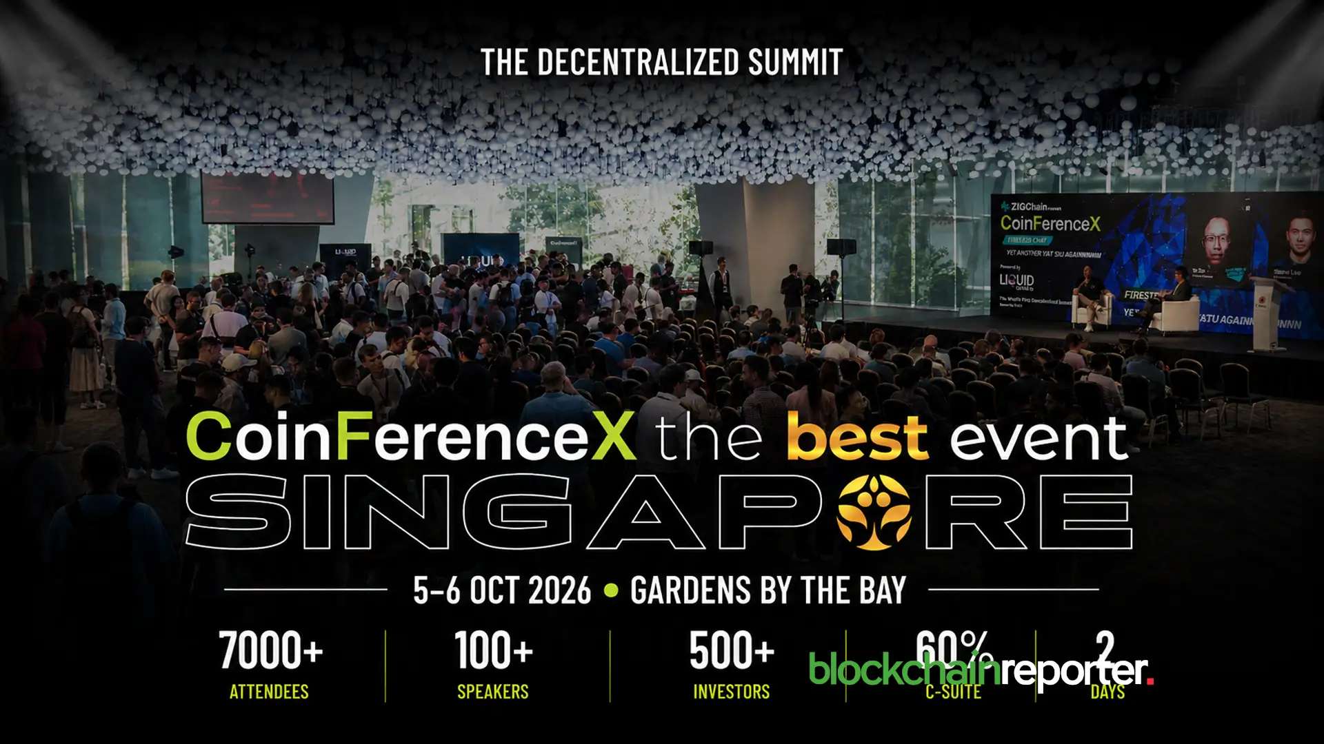 CoinFerenceX and The Best Event Join Forces to Launch “CoinFerenceX The Best Event Singapore,” the Decentralised Summit