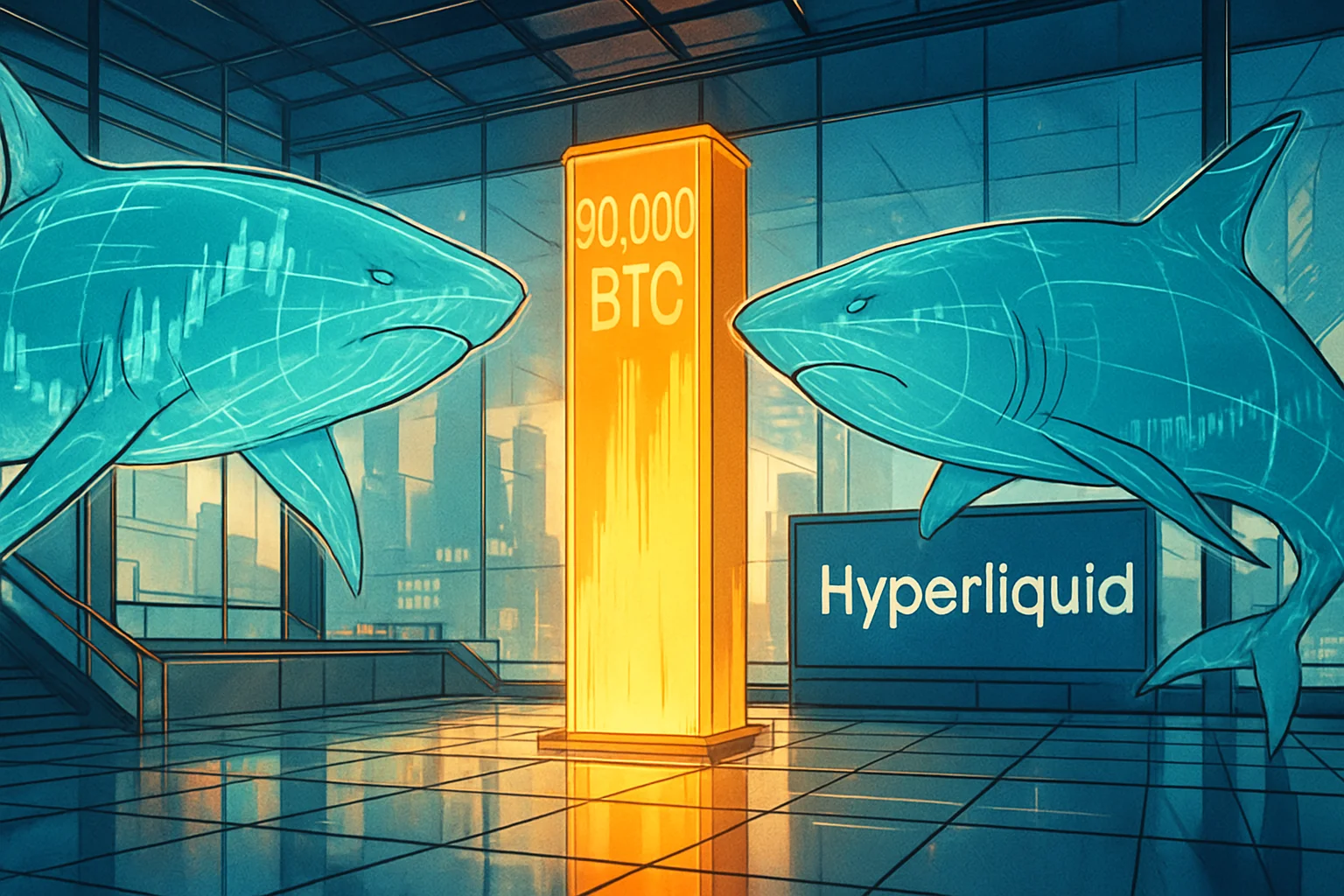 比特幣跌破 9.1 萬、以太坊力守 3000 美元，Hyperliquid 多空巨鯨廝殺