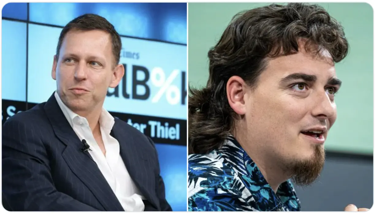 Peter Thiel与Palmer Luckey