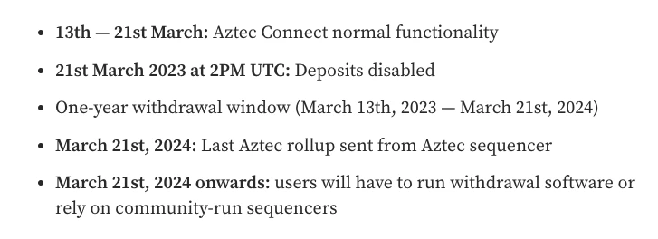 融资1亿美元后不干了？解读Aztec Network的业务转型